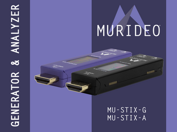 Murideo Introduces the Groundbreaking STIX 8K HDMI Generator and Analyzer