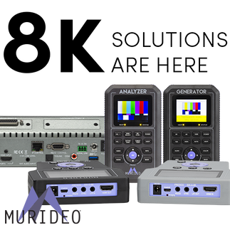 Murideo 8k Calibration & Testing Essentials