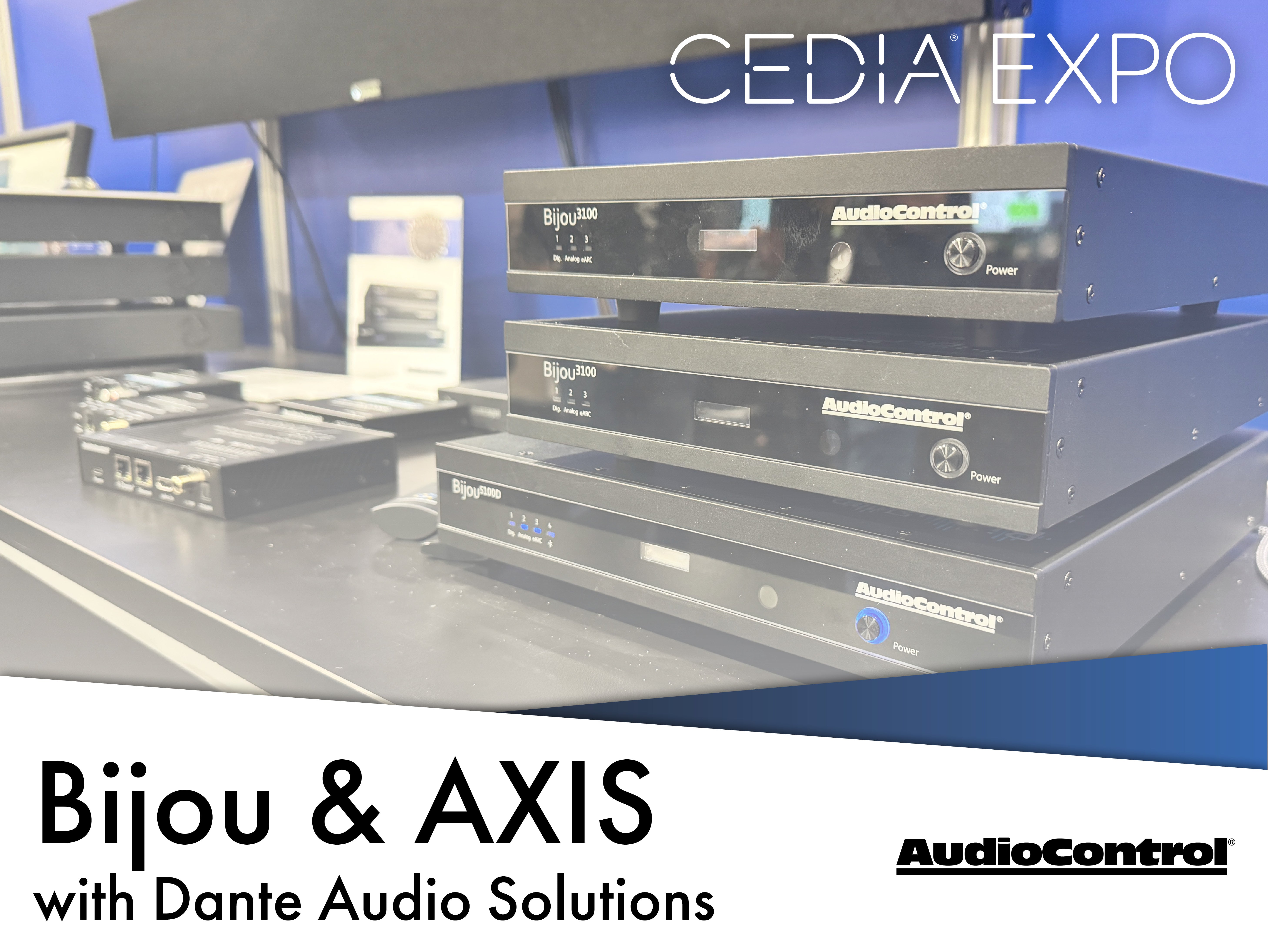AudioControl Bijou & Axis at CEDIA 2025
