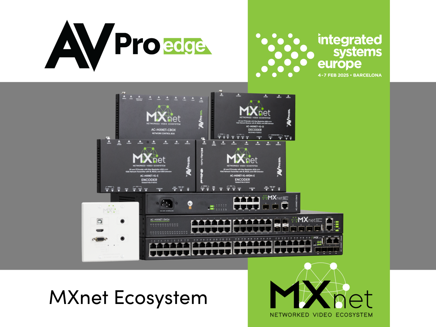 ISE 2025: AVPro Edge Talks About MXnet AV-Over-IP Video Distribution System