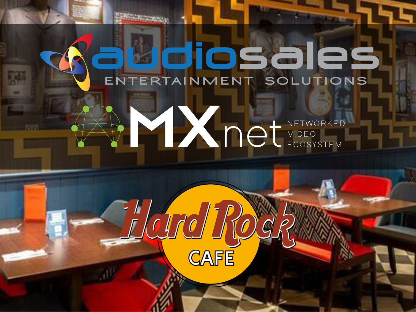 AVPRO EDGE PROVIDES VIDEO DISTRIBUTION FOR HARD ROCK CAFE IN ITALY