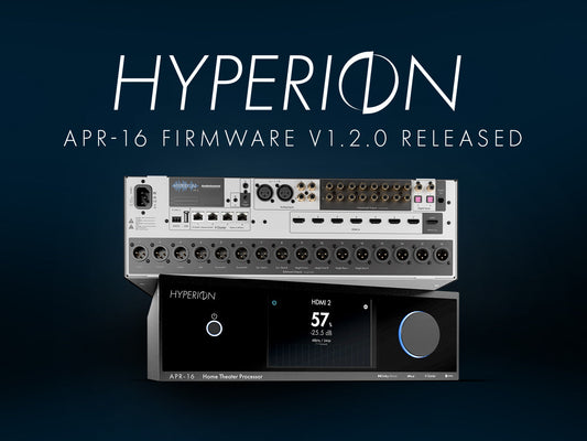 Hyperion APR-16: Firmware v1.2.0 Released