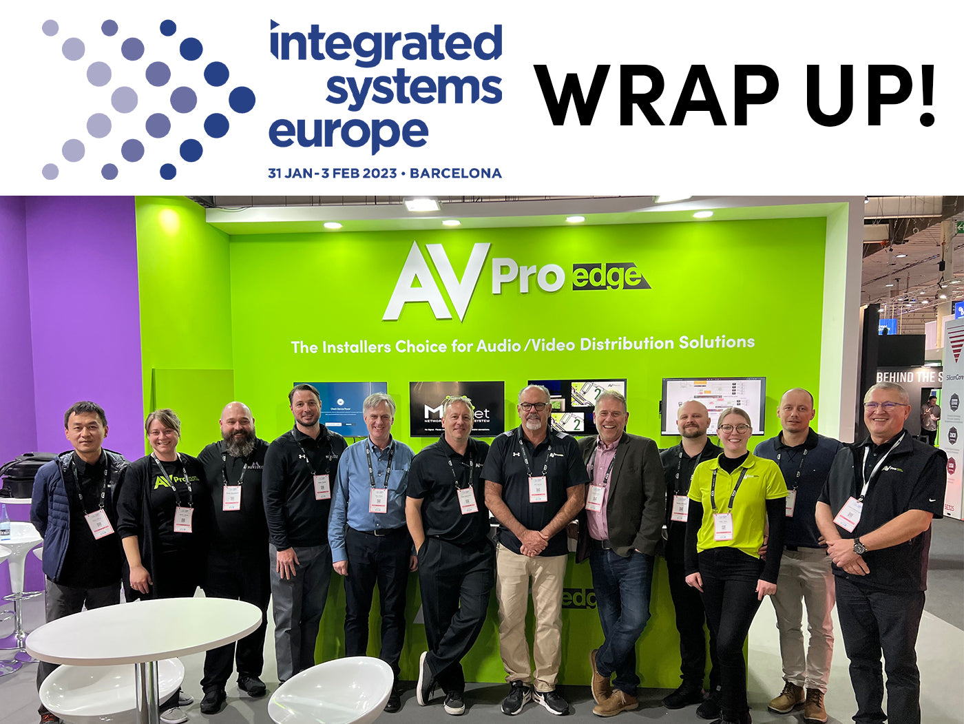 AVPRO EDGE'S ISE 2023 HIGHLIGHTS