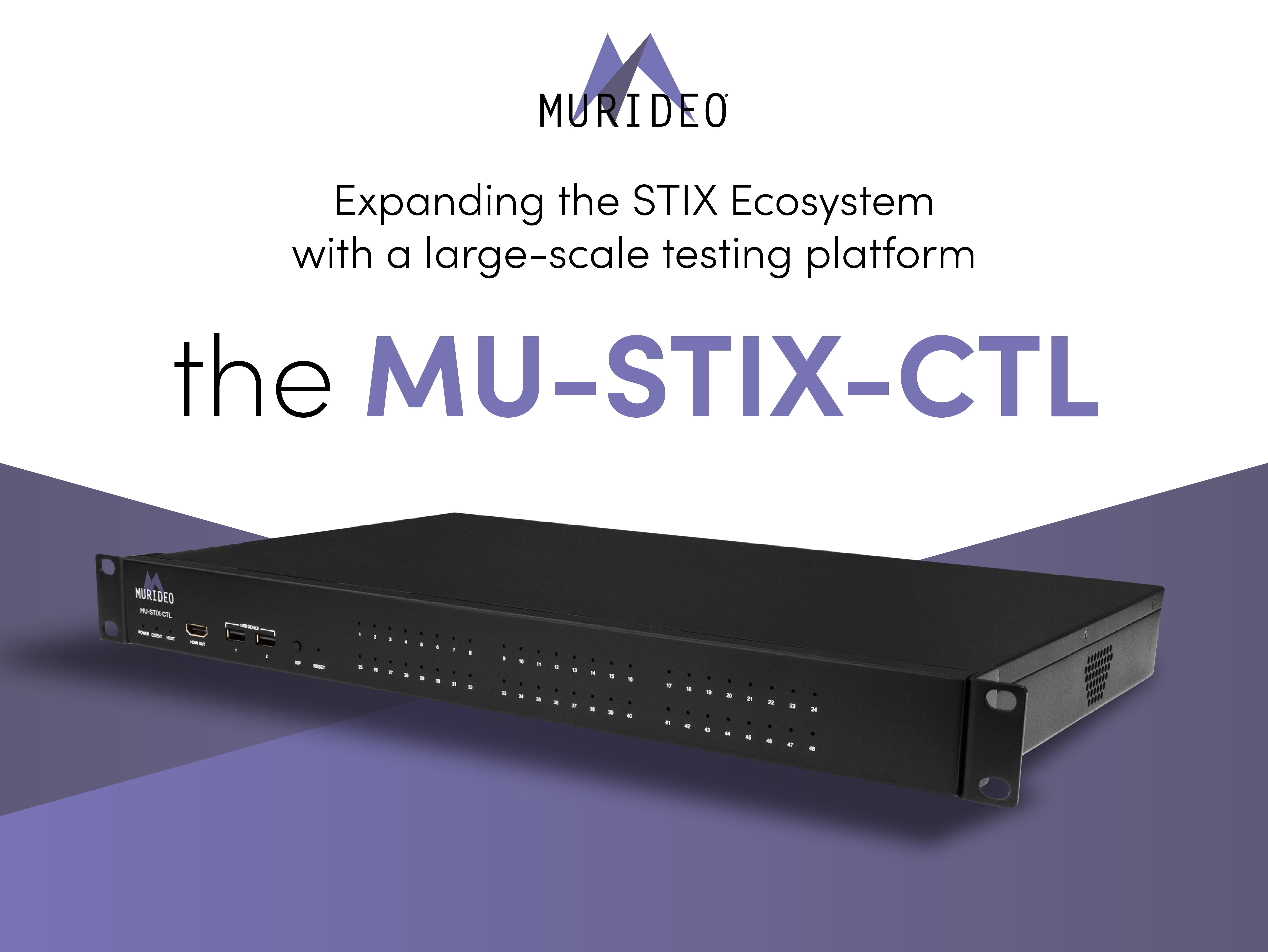 Murideo Expands the STIX Ecosystem