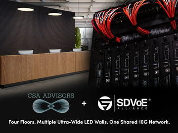 Solving a NYC Enterprise's Toughest Multi-Floor Video Challenge with SDVoE
