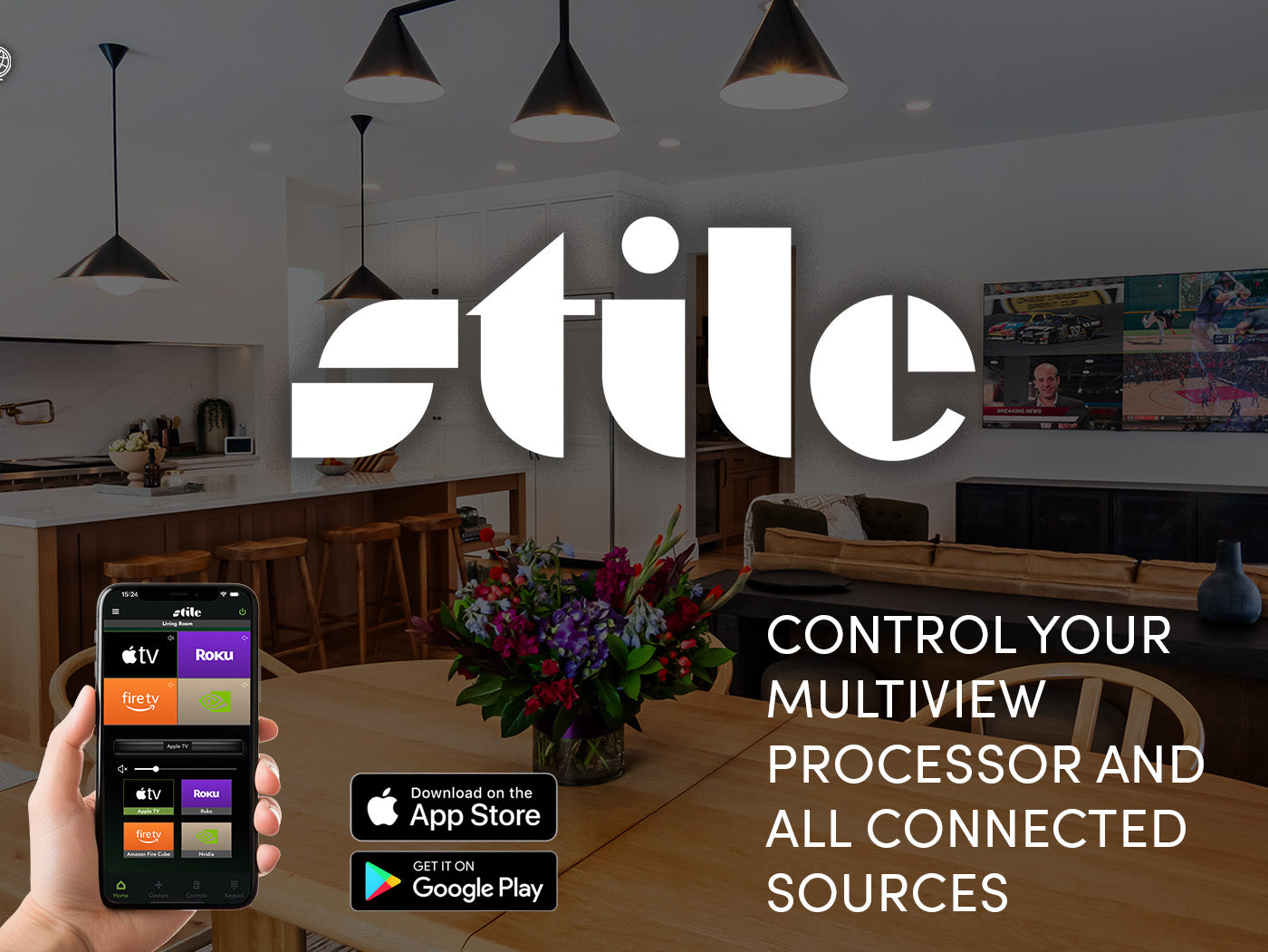 Control Your Multiviewer with the Stile App