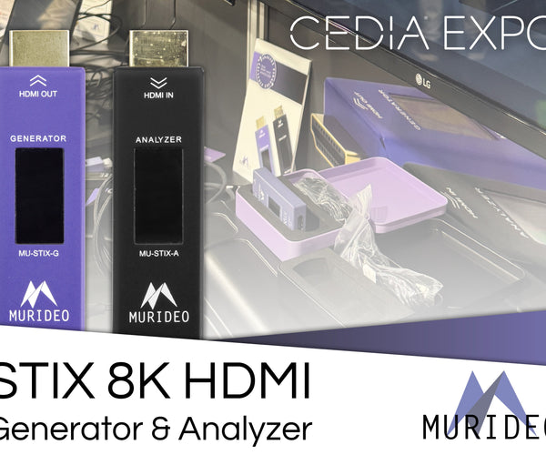 Murideo STIX HDMI Tester at CEDIA 2025 – AVPro Global