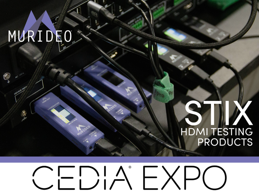 CEDIA 2024: A Closer Look: The Murideo STIX HDMI Testing Products