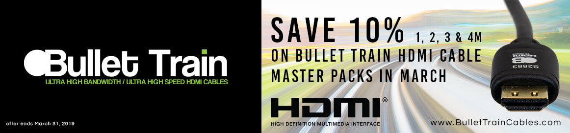 MARCH SPECIALS AT AVPRO: SAVE BIG ON BULLET TRAIN