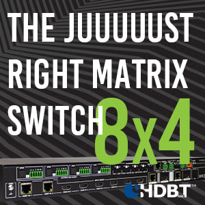 NOT TOO BIG, NOT TOO SMALL - 8X4 SWITCH APPLICATIONS