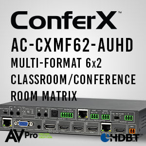 CONFERX BY AVPRO EDGE LAUNCHES NEW MULTI-FORMAT MATRIX