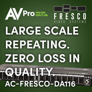 LARGE SCALE HDMI REPEATING WITHOUT SACRIFICING QUALITY