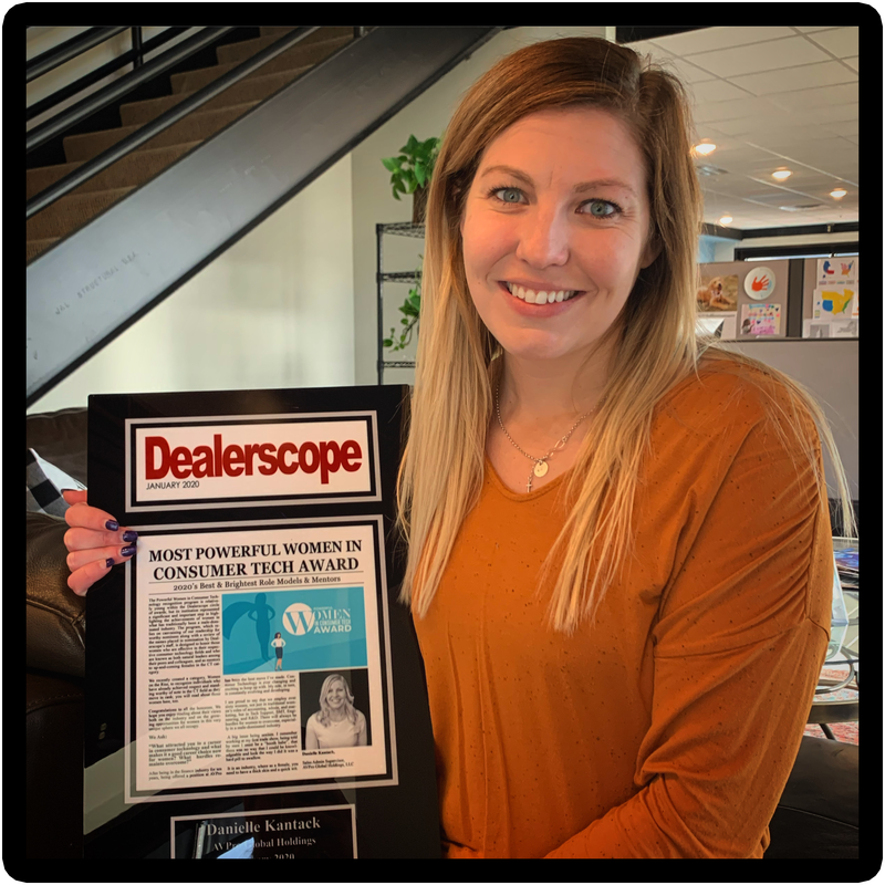 DANIELLE KANTACK WINS MOST POWERFUL WOMEN IN TECH AWARD