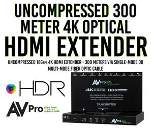 UNCOMPRESSED FIBER OPTIC EXTENDER WITH ARC