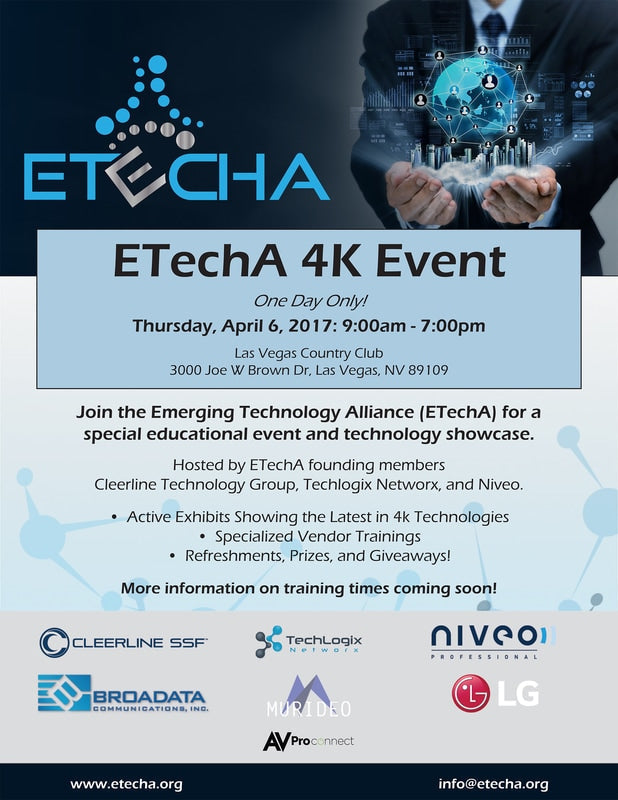 ETechA 4K Hands-On Educational Event in Las Vegas