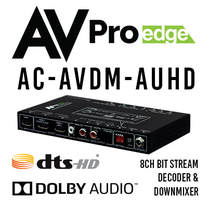 DOWNMIX 8 CHANNELS OF AUDIO WITH AVPRO EDGE'S AC-AVDM-AUHD BIT STREAM DECODER