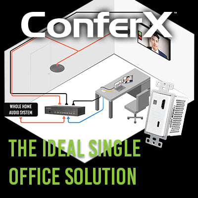 THE IDEAL SINGLE OFFICE AUDIO VIDEO SOLUTION BY CONFERX