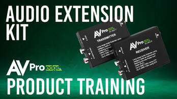 NEW PRODUCT LAUNCH!  AUDIO EXTENSION OVER CATEGORY CABLE (AC-AEX-KIT)
