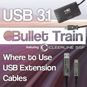 WHERE TO USE USB EXTENSION CABLES