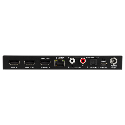 48 Gbps Audio Down-mixer with Dante & Video Downscaling
