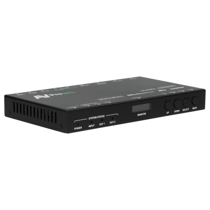 48 Gbps Audio Down-mixer with Dante & Video Downscaling