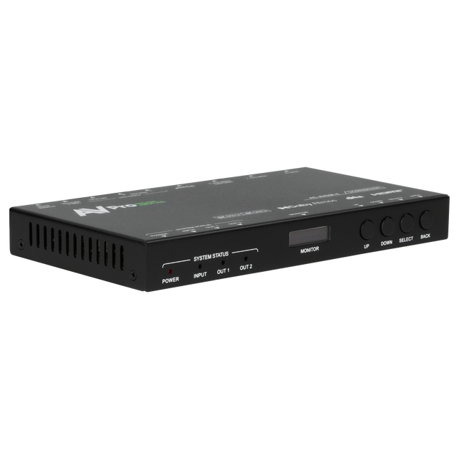 48 Gbps Audio Down-mixer with Dante & Video Downscaling