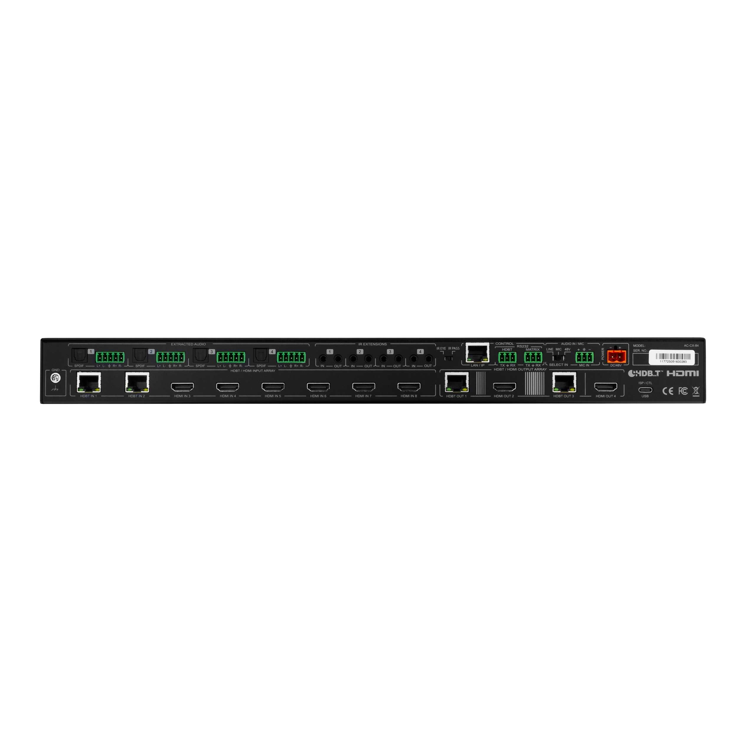 ConferX 4K 8x4 Matrix Switcher with Instant Switching – AVPro Global ConferX 4K 8x4 Matrix Switcher with Instant Switching – AVPro Global