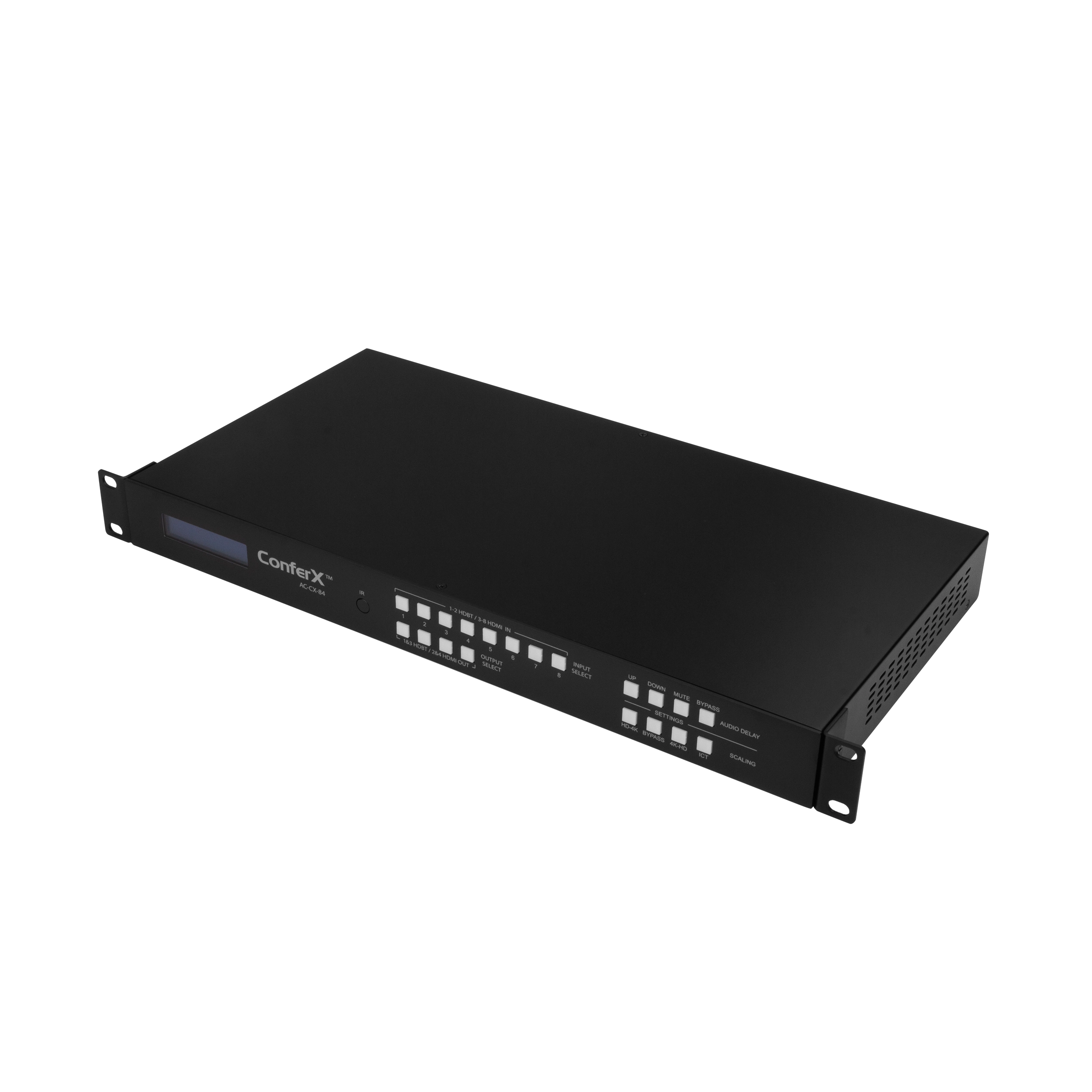 ConferX 4K 8x4 Matrix Switcher with Instant Switching – AVPro Global ConferX 4K 8x4 Matrix Switcher with Instant Switching – AVPro Global