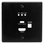 Wall Plate Cover - Black