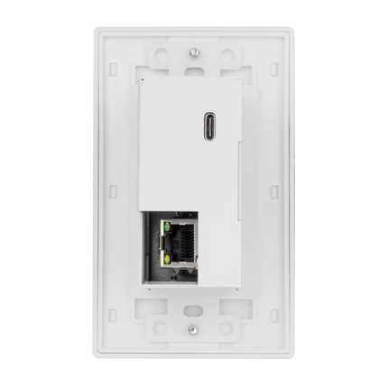USB-C/HDMI Wall Plate Transmitter via HDBaseT