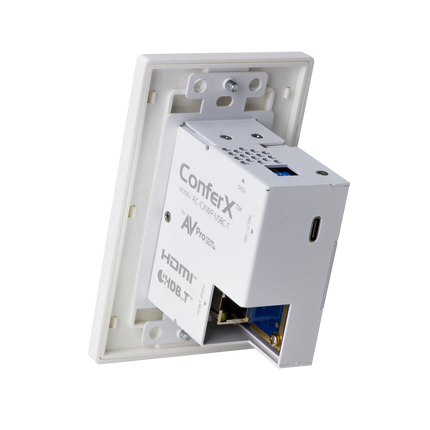 USB-C/HDMI Wall Plate Transmitter via HDBaseT