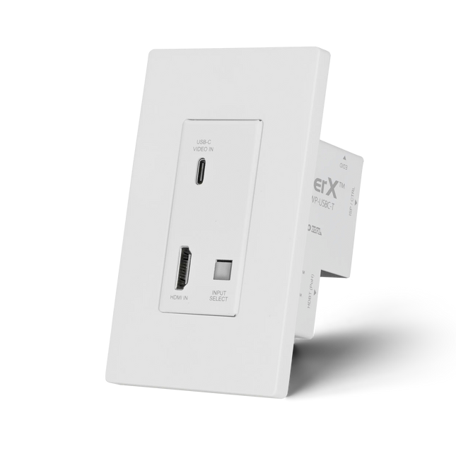 USB-C/HDMI Wall Plate Transmitter via HDBaseT – AVPro Global