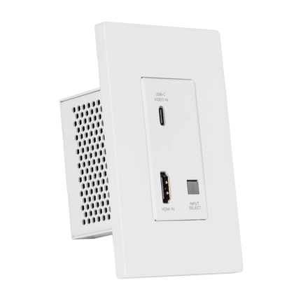 USB-C/HDMI Wall Plate Transmitter via HDBaseT