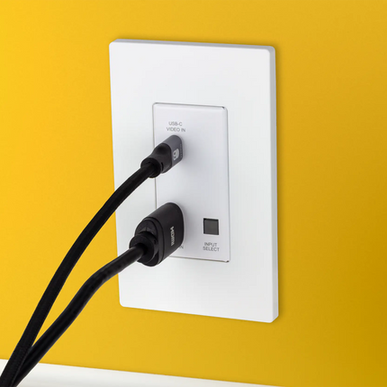 USB-C/HDMI Wall Plate Transmitter via HDBaseT