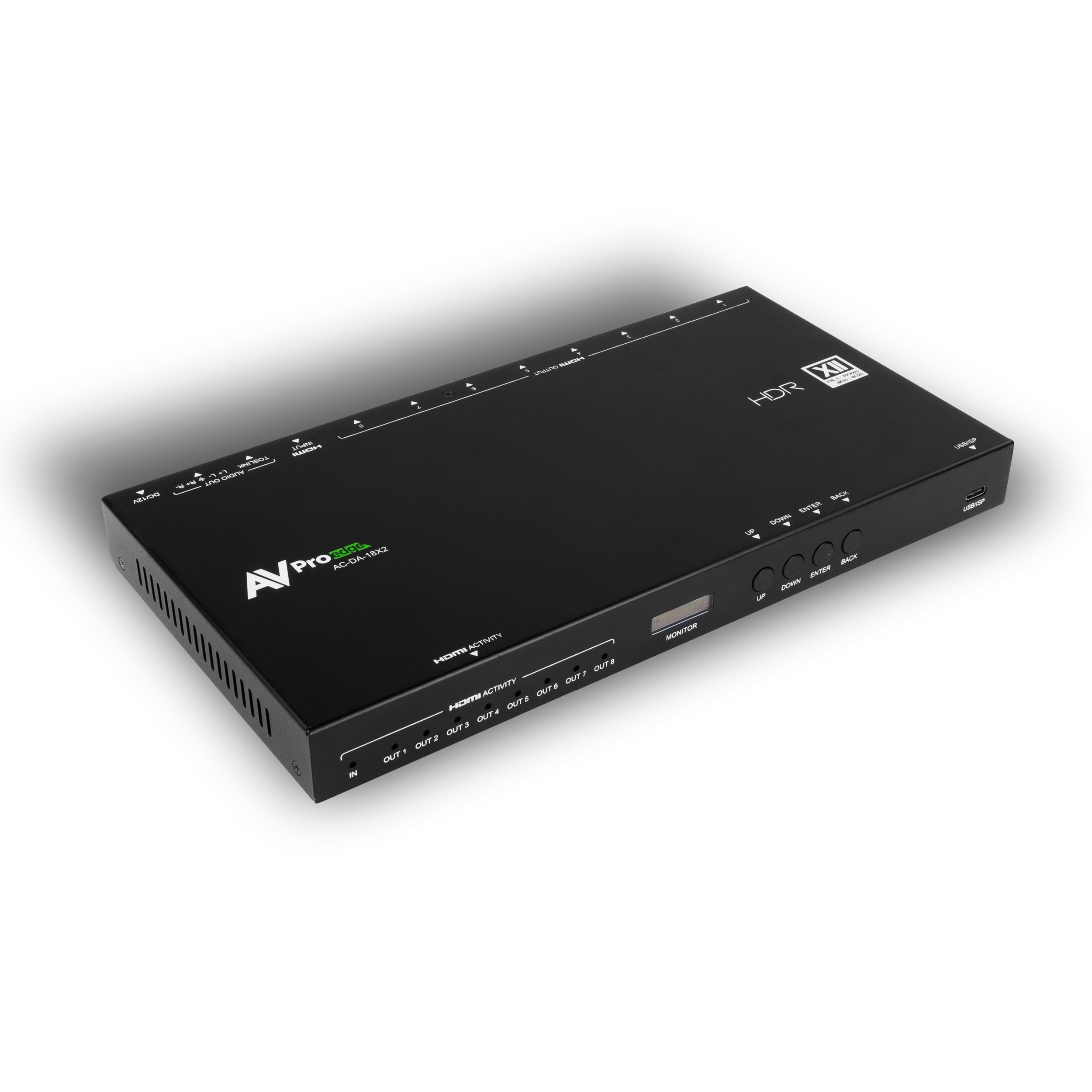 48Gbps 1x8 HDMI Distribution Amplifier – AVPro Global 48Gbps 1x8 HDMI Distribution Amplifier – AVPro Global
