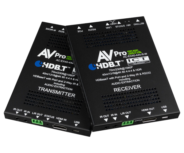 40M 18Gbps Weatherproof HDBaseT Extender – AVPro Global