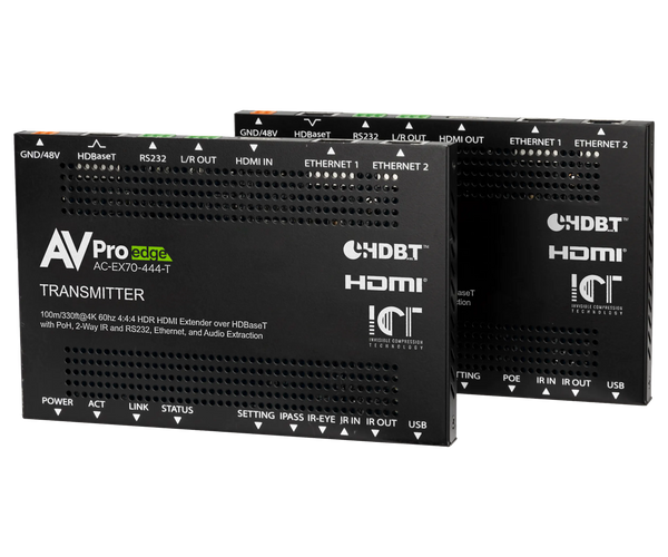 70M 18Gbps HDBaseT Extender Kit – AVPro Global