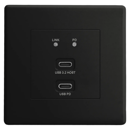 100M USB 3.2 Gen 1 Wall Plate Extender Kit (International)