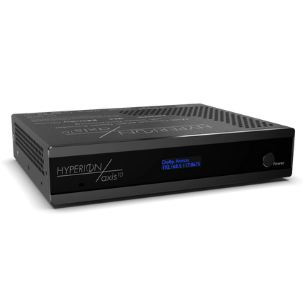 Hyperion Axis10 10-Channel eARC AoIP Processor