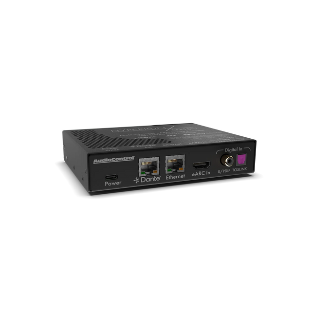 Hyperion Axis10 10-Channel eARC Multi-Channel AoIP Processor
