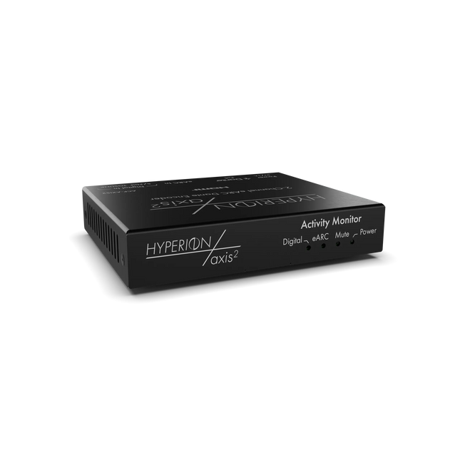 Hyperion Axis2 2-Channel eARC Multi-Channel AoIP Processor