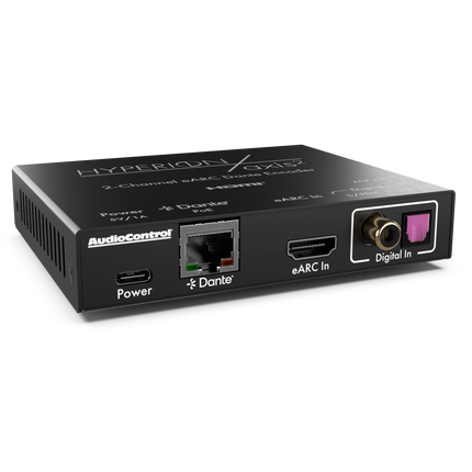 Hyperion Axis2 2-Channel eARC AoIP Processor