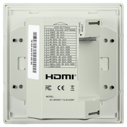 MXnet Evolution II Wall Plate Encoder