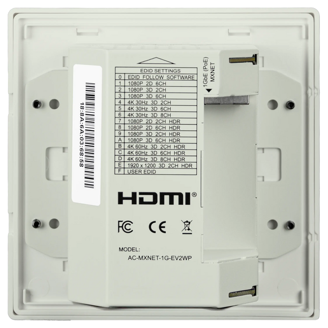 MXnet Evolution II Wall Plate Encoder