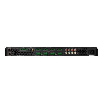 RTI-AMP-8-125D - 8 Channel 125W 8Ω, 4 Channel 70/100V 250W DSP Matrix Amplifier with Dante