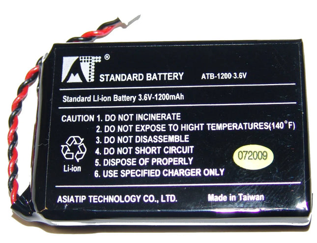 T2B/T2Cs/T2Cs+/T2C/T2C+/T3 Li-Ion Rechargeable Battery