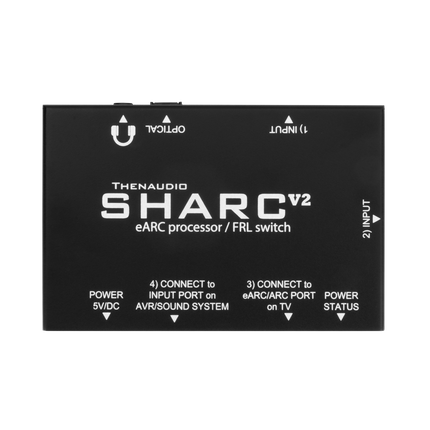 Sharc Rapper Hd SHARC-V2 8K eARC Audio Processor – AVPro Global