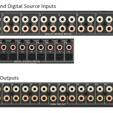 AD-1616 - Audio Distribution 16x16 DSP Matrix