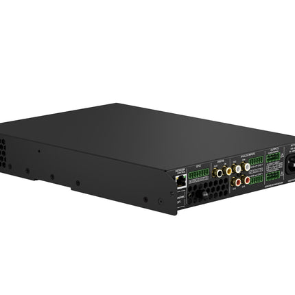 AMP-4-125 - 4 Channel 125W 8Ω, 2 Channel 70/100V 250W DSP Matrix Amplifier