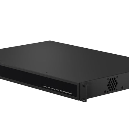 AMP-8-125 - 8 Channel 125W 8Ω, 4 Channel 70/100V 250W DSP Matrix Amplifier